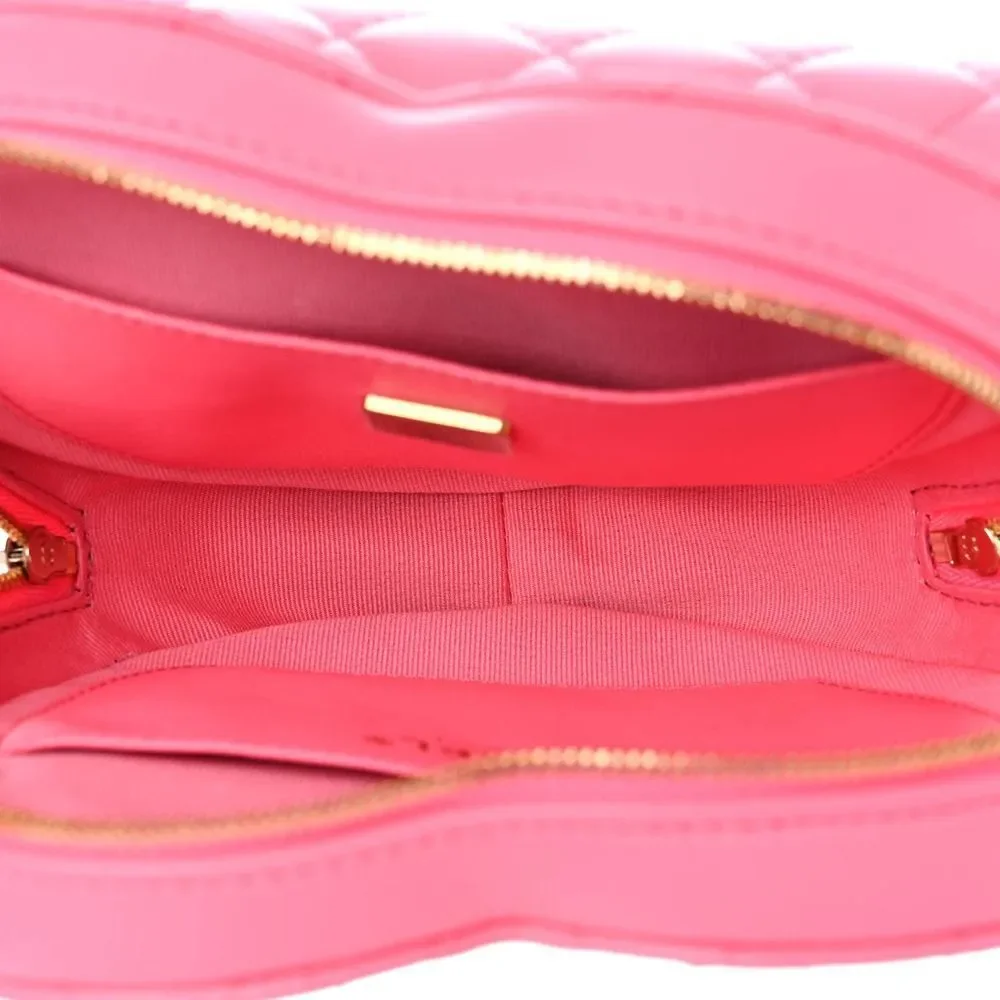 Chanel Pink Heart Bag 22S CC In Love Leather Crossbody bag NEW Authentic - Picture 8 of 15